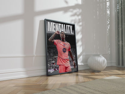 Marcus Rashford 'Mentality' Poster