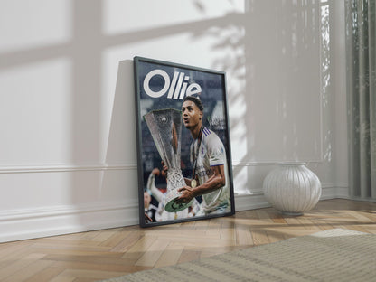 Ollie Watkins 'UEL Champion' Poster