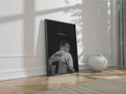 Cristiano Ronaldo 'Let Them Talk' Poster