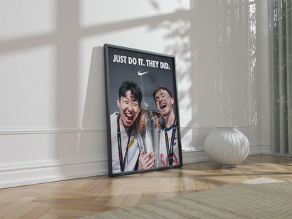 Son & Maddison 'Europa League' Poster