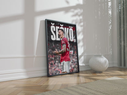 Benjamin Sesko Poster