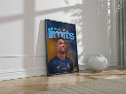 Cristiano Ronaldo 'Break Limits' Poster