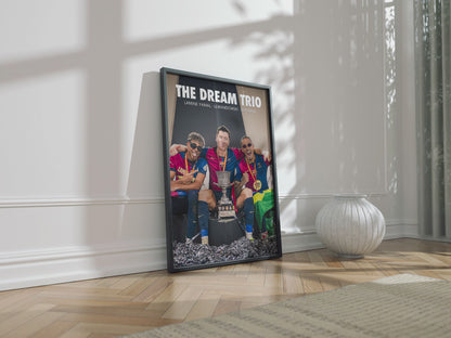 Barcelona 'Dream Trio' Poster