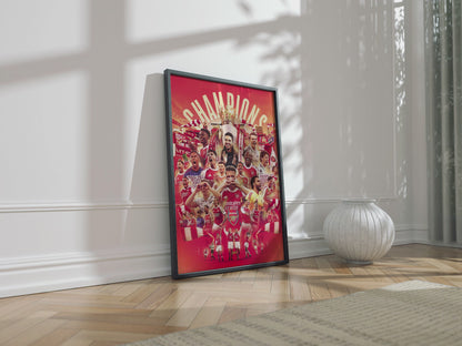 Arsenal 'Premier League Champions' Poster