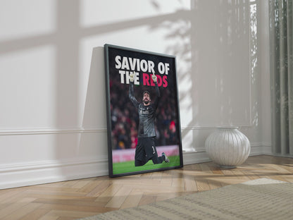 Alisson Becker 'The Reds Savior' Poster