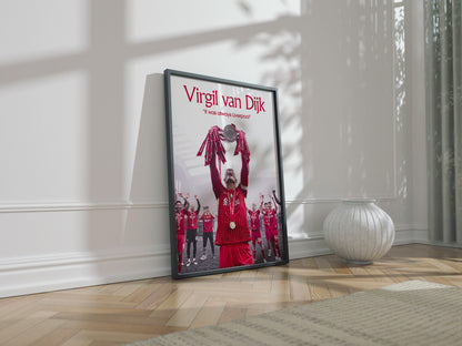 Virgil van Dijk 'Always Liverpool' Poster
