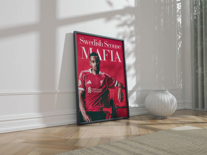 Alexander Isak 'Swedish Scouse Mafia' Poster
