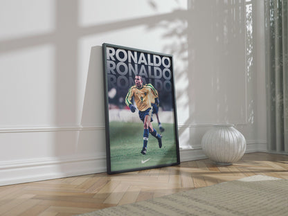 Ronaldo Nazario Poster