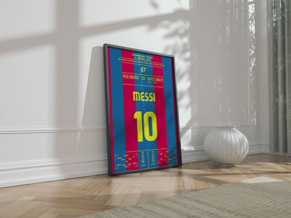 Lionel Messi 'UCL Semi Final Jersey' Poster
