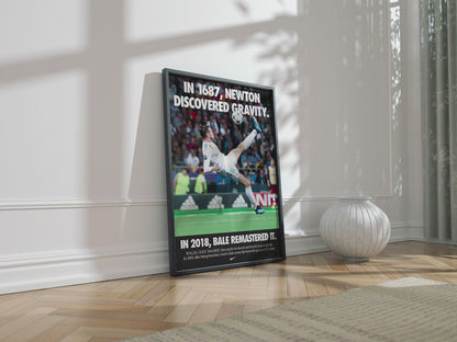 Gareth Bale 'Gravity' Poster