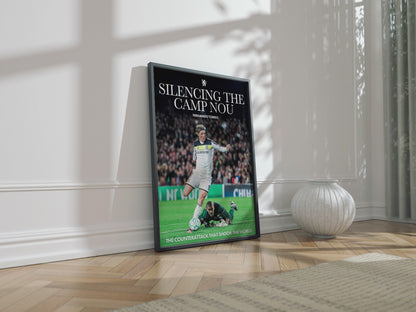 Fernando Torres 'Silencing The Camp Nou' Poster