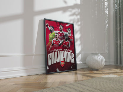 Arsenal 'Premier League Champions' Poster