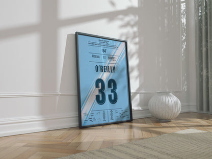 Nico O'Reilly 'EFL Cup Final Jersey' Poster
