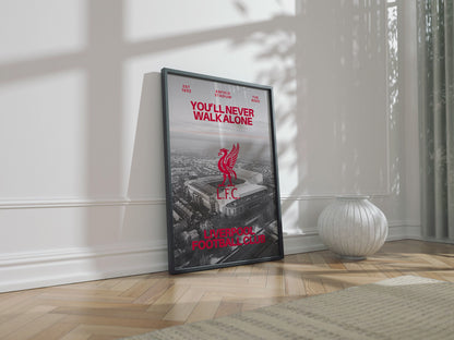 Liverpool 'YNWA' Poster