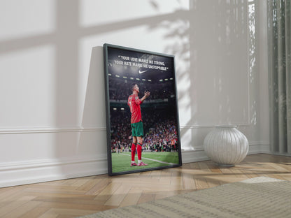 Cristiano Ronaldo 'Unstoppable' Poster