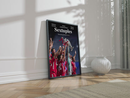 Bayern Munich 'Sextuples' Poster
