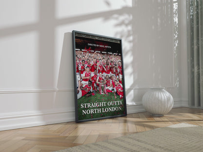 Arsenal 'Straight Outta North London' Poster