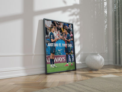 Desire Doue & Achraf Hakimi Poster