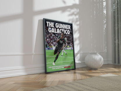 Bukayo Saka 'Gunner Galactico' Poster