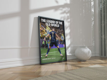 Cristiano Ronaldo 'Leader Of The Old World' Poster