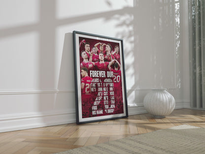 Diogo Jota 'Forever Our 20' Poster
