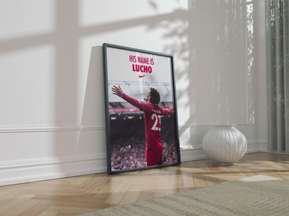 Luis Diaz 'His Name Is Lucho' Poster