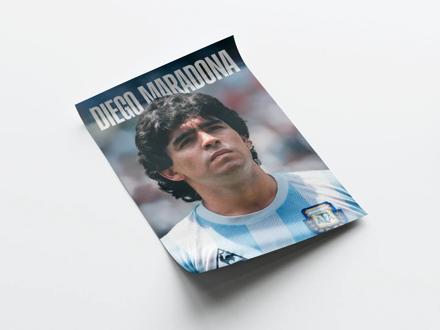 Diego Maradona 'Portrait' Poster - Image 4