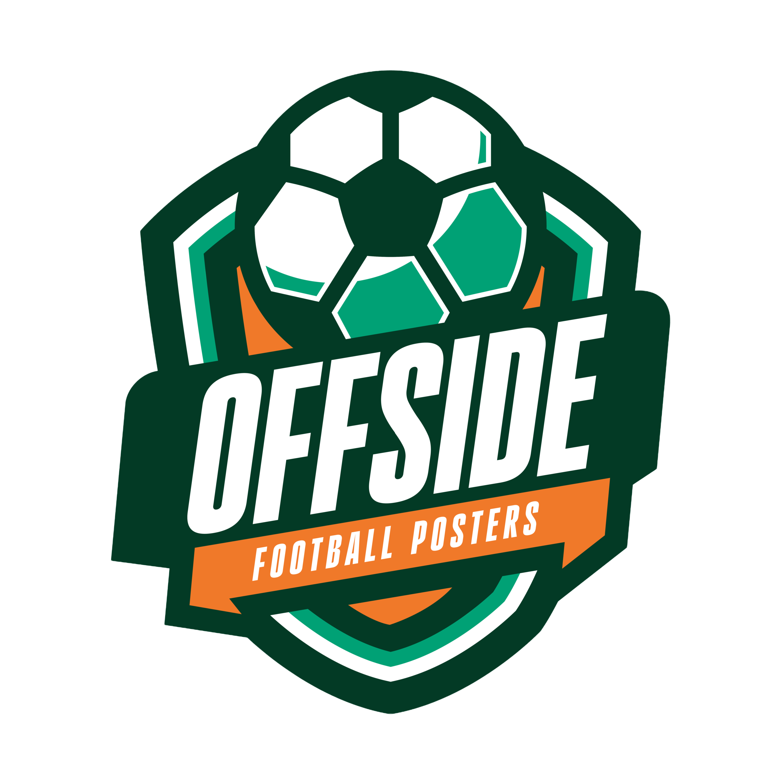 Offside Football Posters