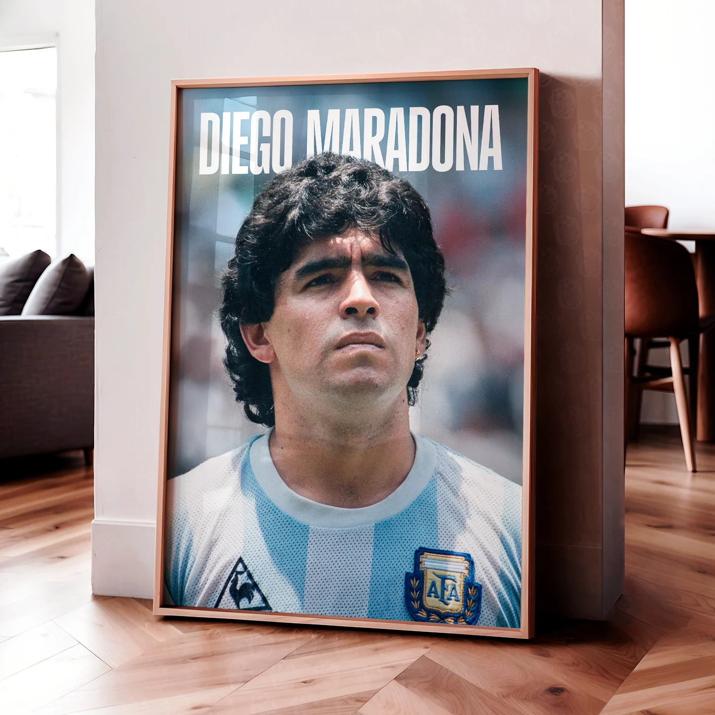 Diego Maradona 'Portrait' Poster