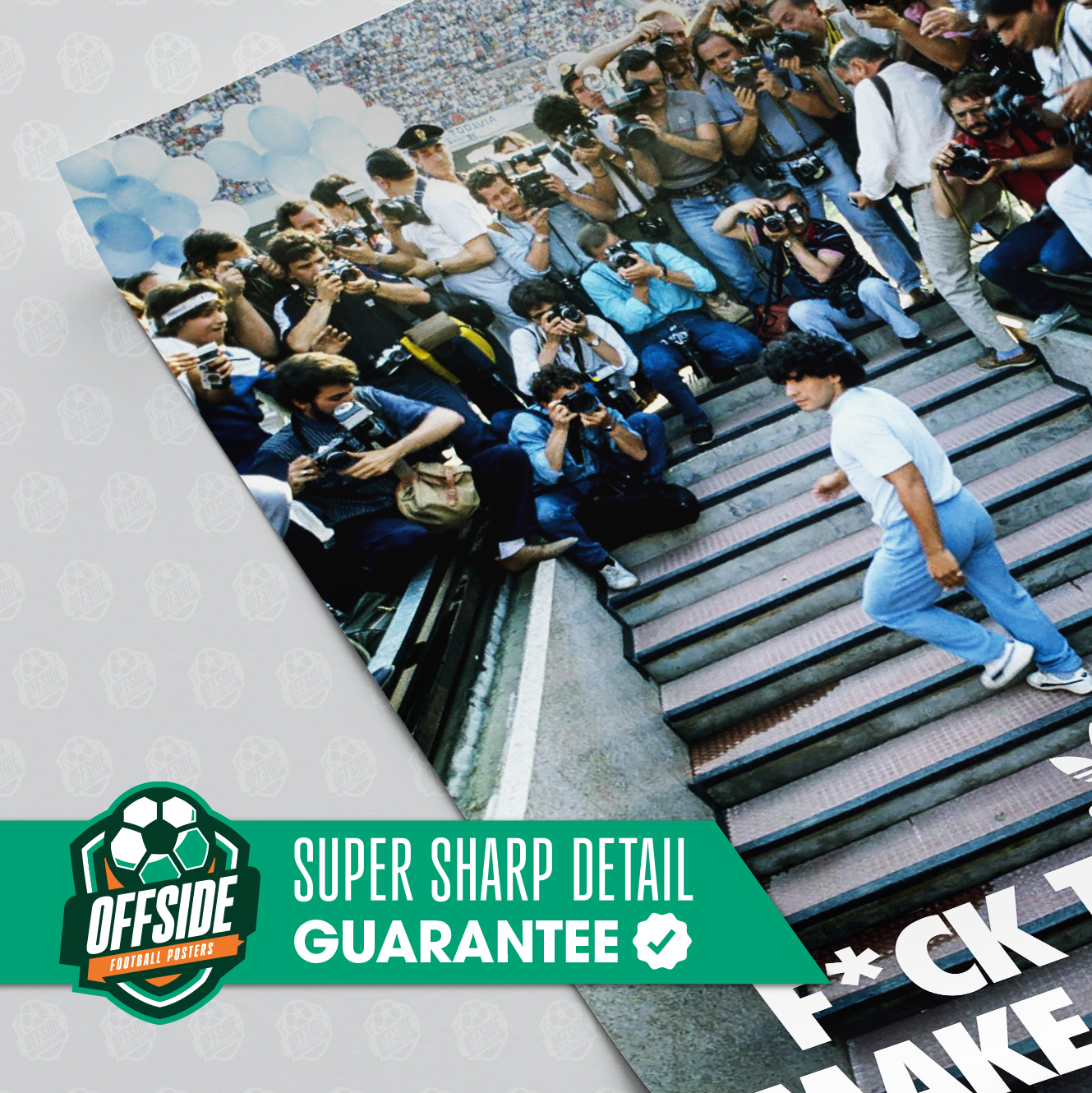 Diego Maradona 'Rules' Poster - Image 3