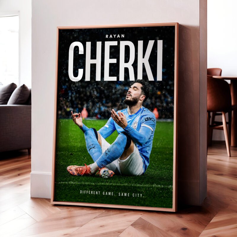 Rayan Cherki 'Same City' Poster