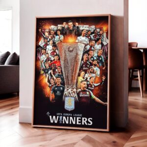 Aston Villa 'UEL Champions' Poster