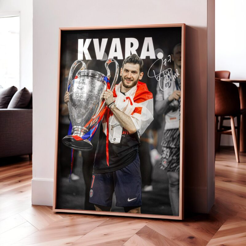 Khvicha Kvaratskhelia Poster