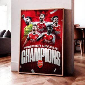 Arsenal 'Premier League Champions' Poster