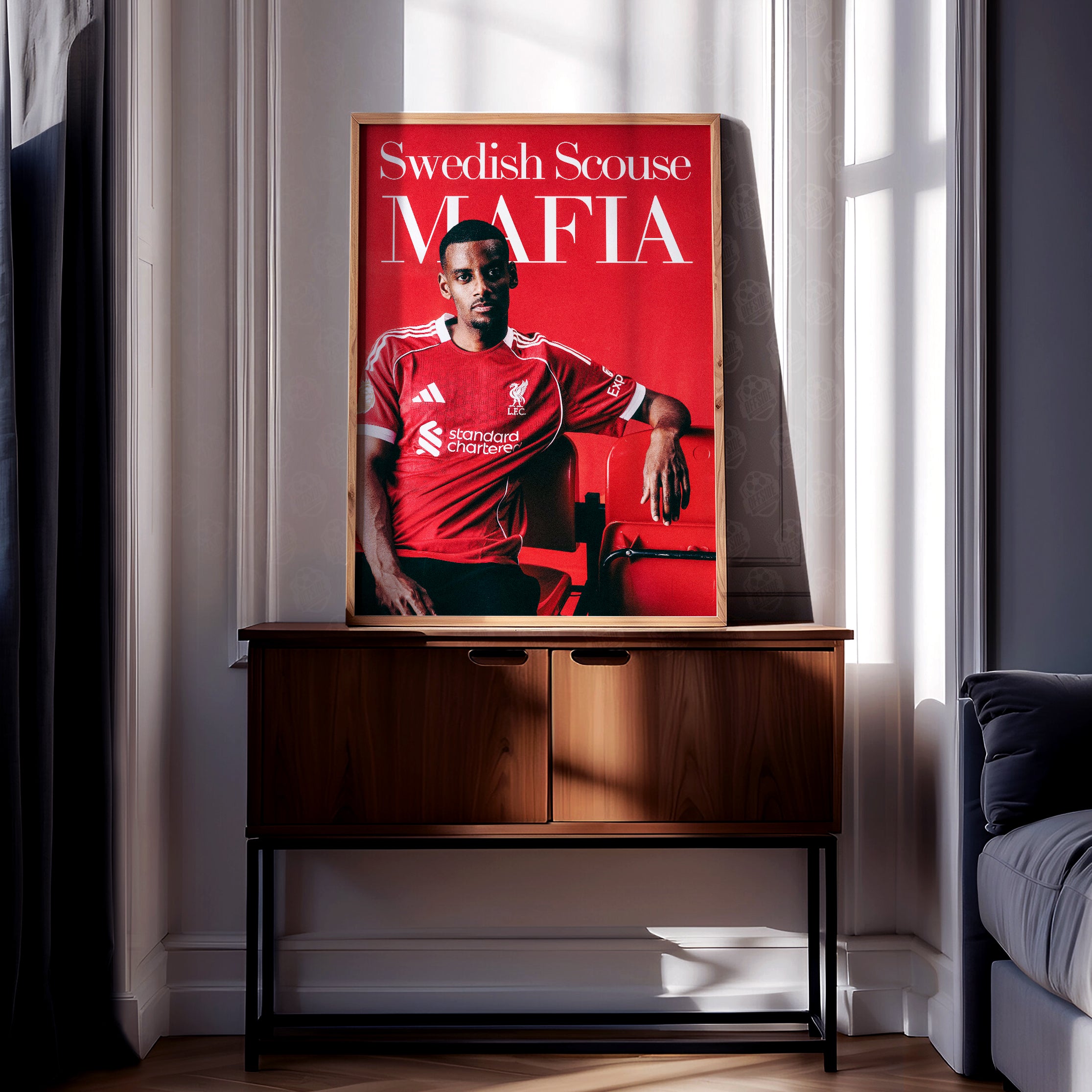 Alexander Isak 'Swedish Scouse Mafia' Poster - Image 2