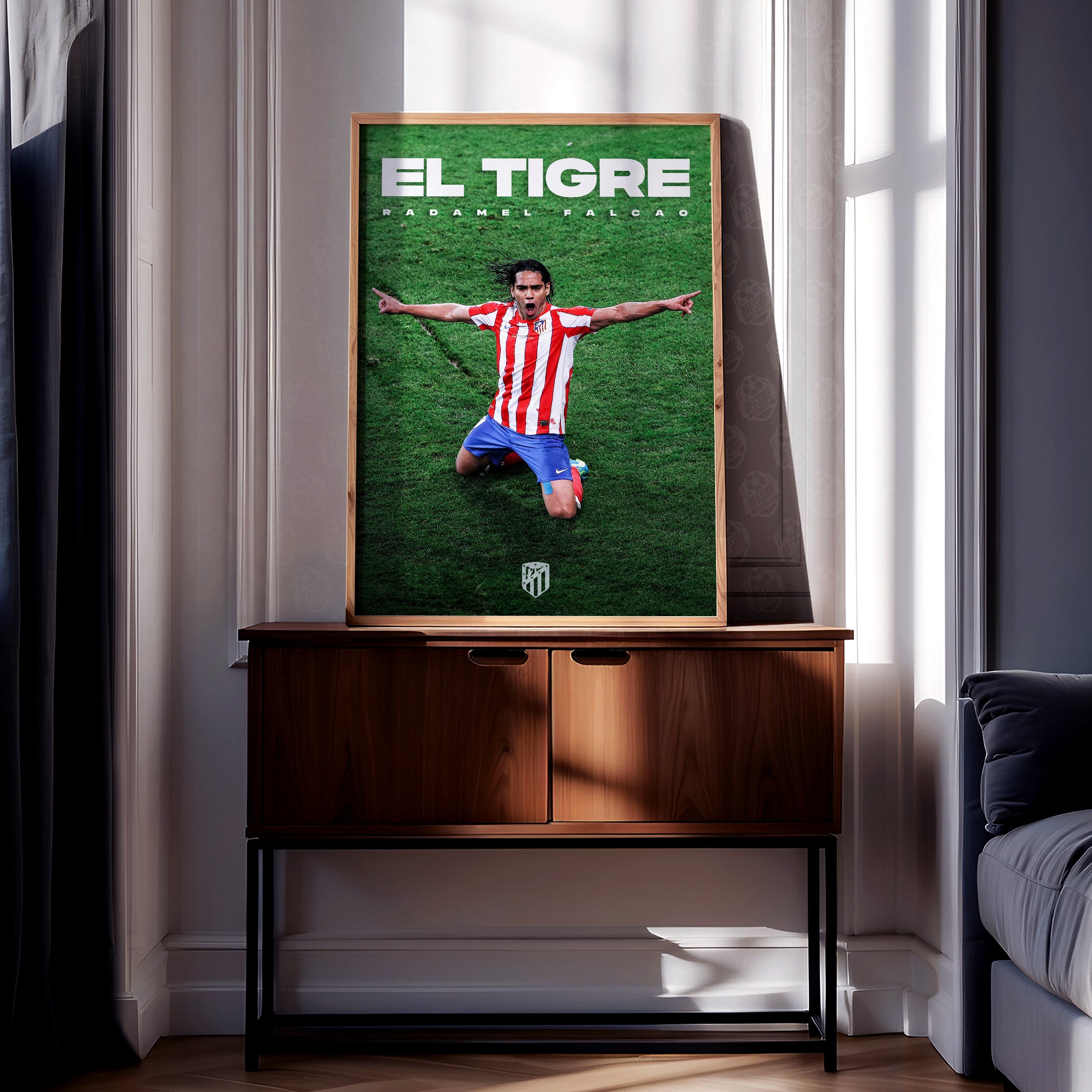 Radamel Falcao 'El Tigre' Poster - Image 2