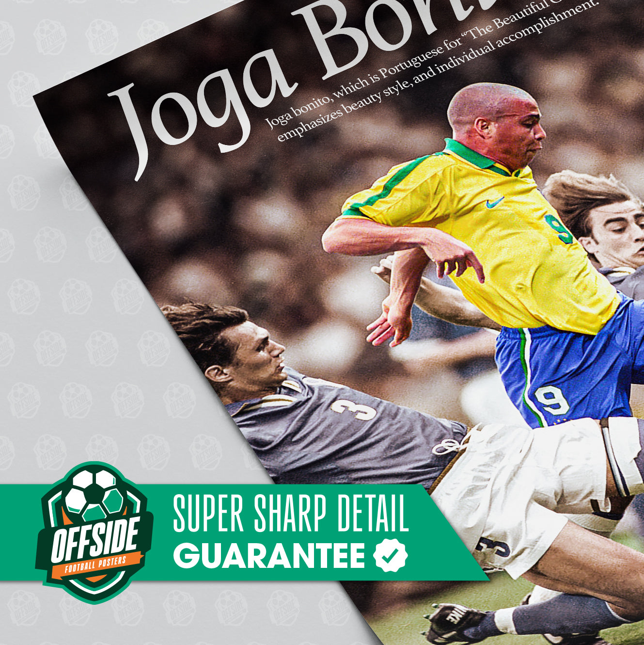 Ronaldo 'Joga Bonito' Poster - Image 3