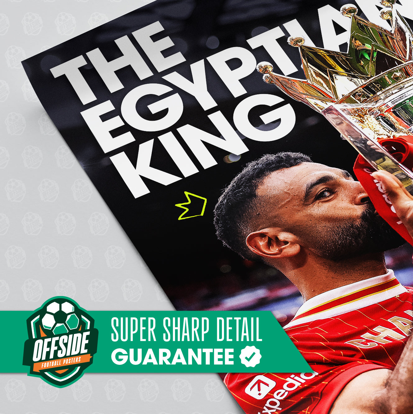 Mo Salah 'The Egyptian King' Poster - Image 3