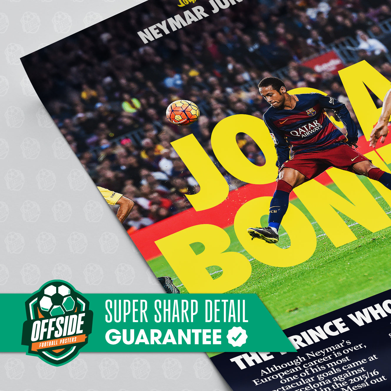 Neymar 'Joga Bonito' Poster - Image 3