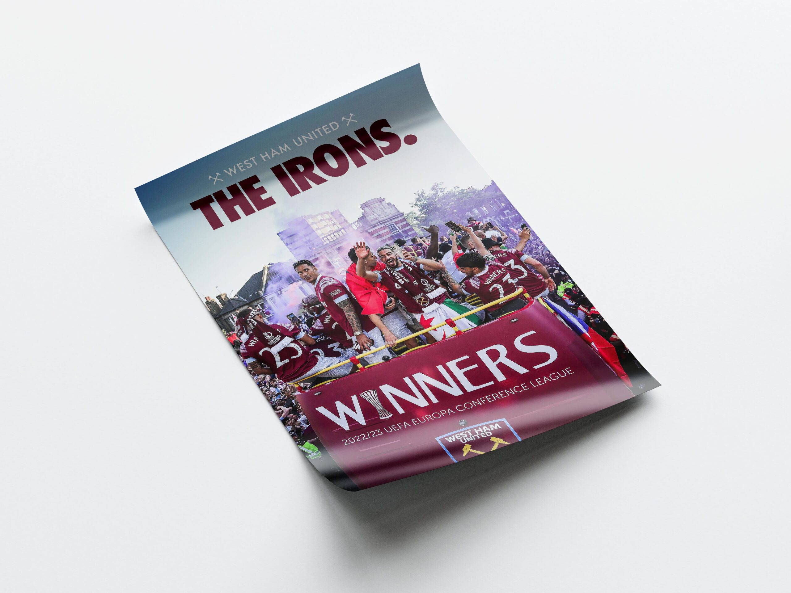 West Ham United 'The Irons' Poster - Image 4
