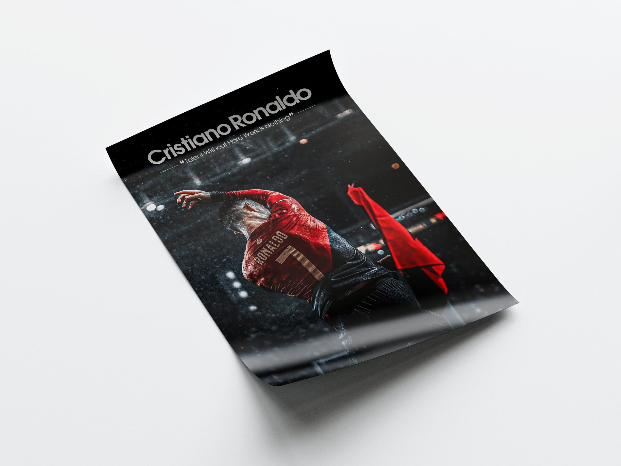 Cristiano Ronaldo 'Hard Work' Poster - Image 4