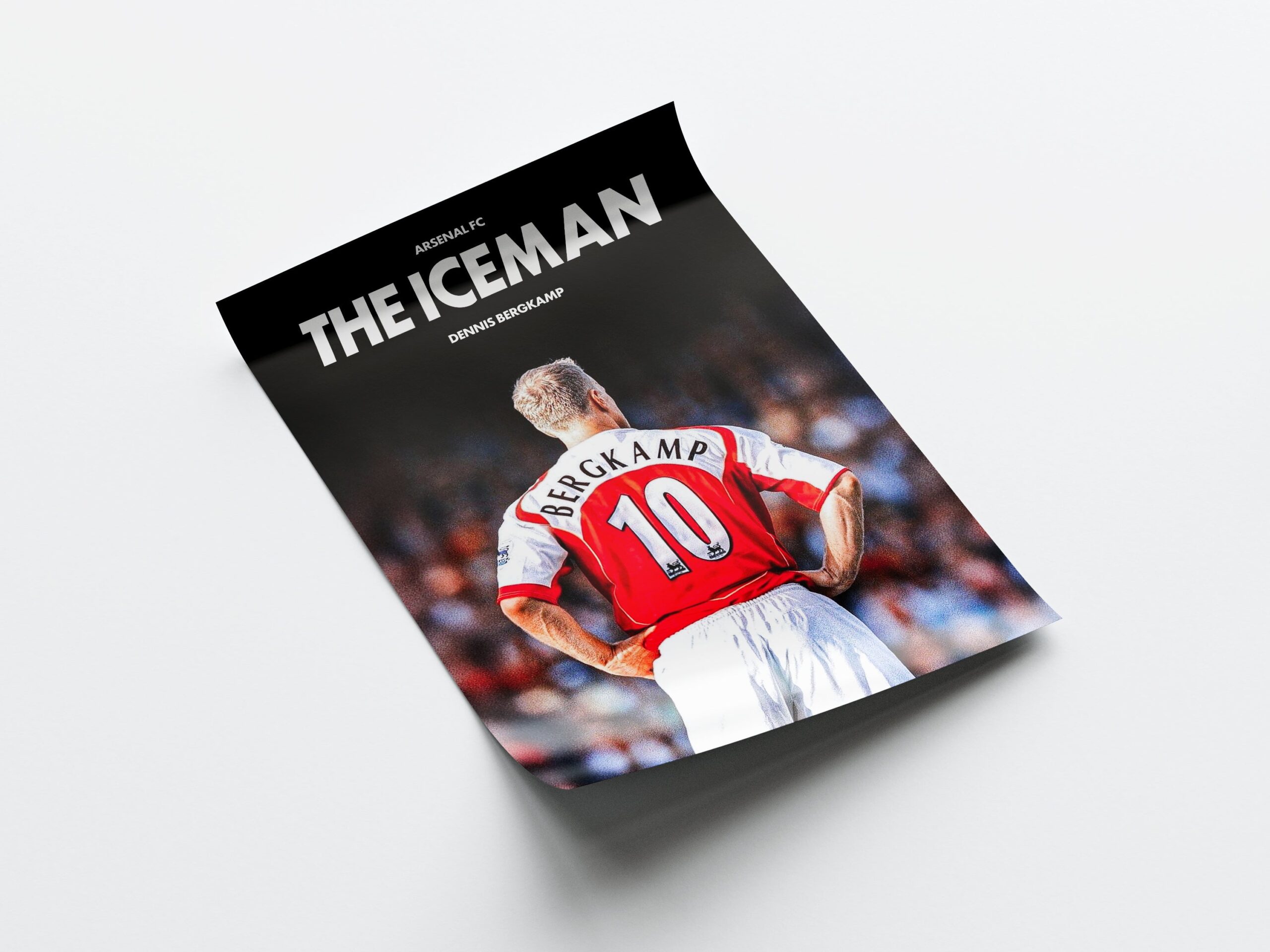 Dennis Bergkamp 'Iceman' Poster - Image 4