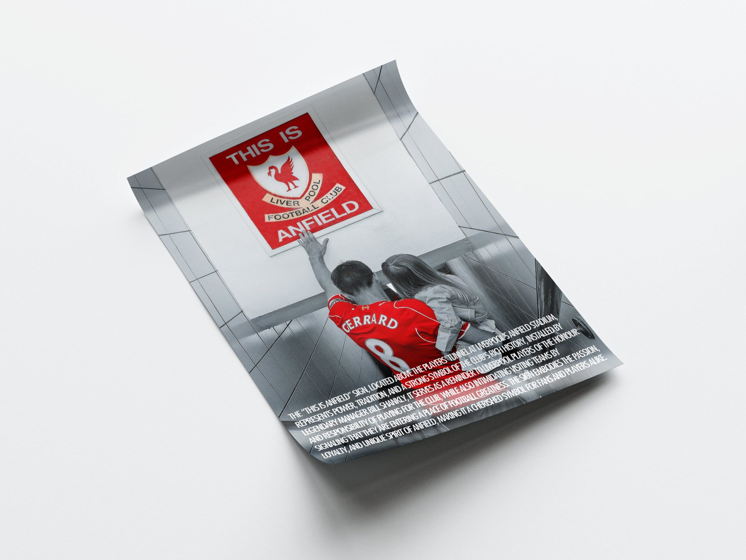 Steven Gerrard 'This Is Anfield' Poster - Image 4