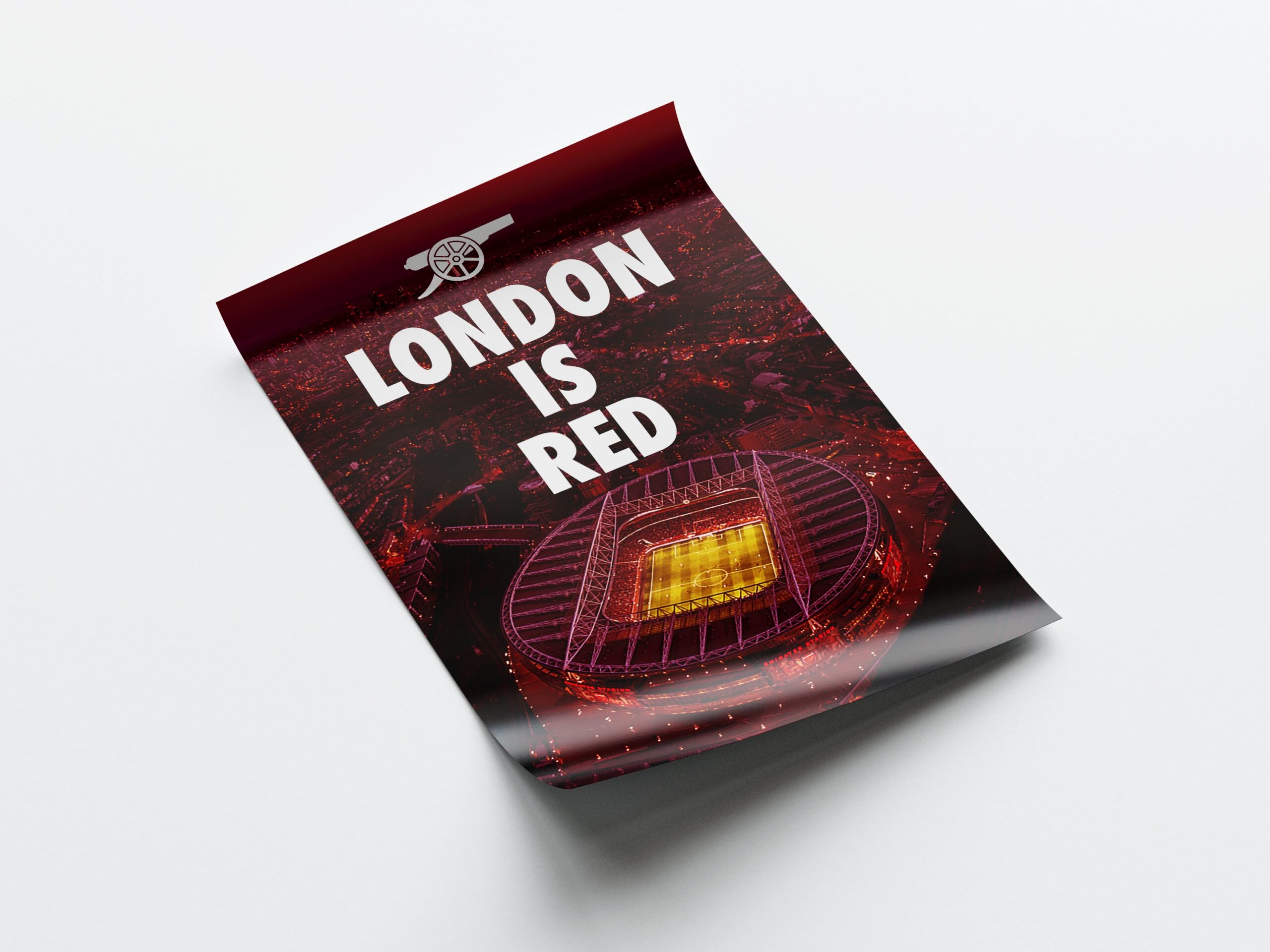 Arsenal 'London Is Red' Poster - Image 4