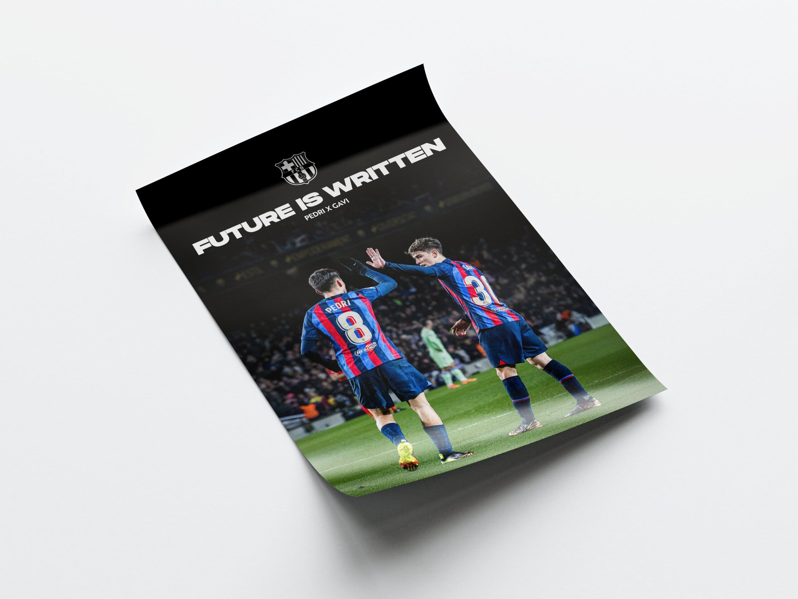 Pedri x Gavi 'Future' Poster - Image 4