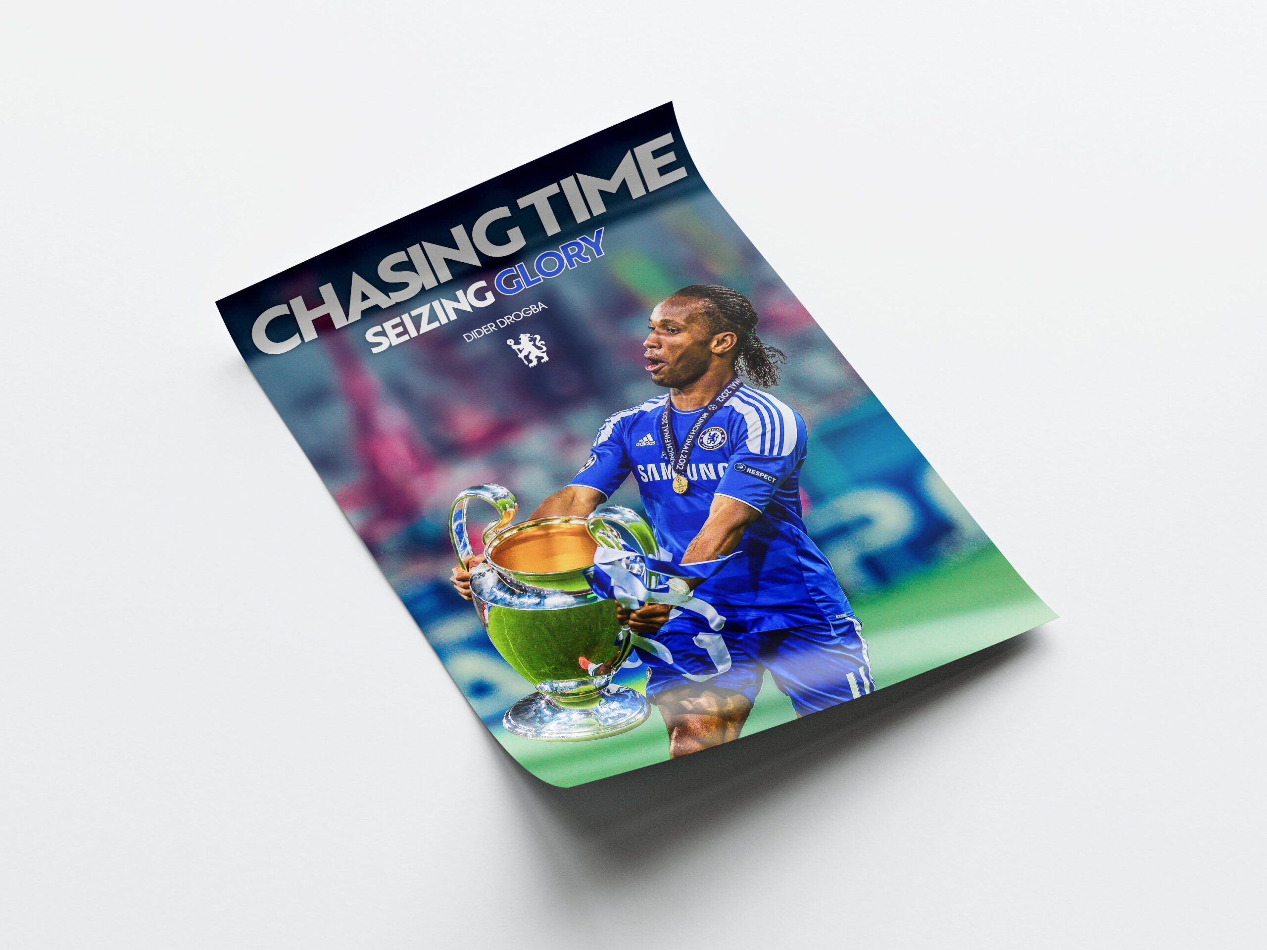 Didier Drogba 'Seizing Glory' Poster - Image 4