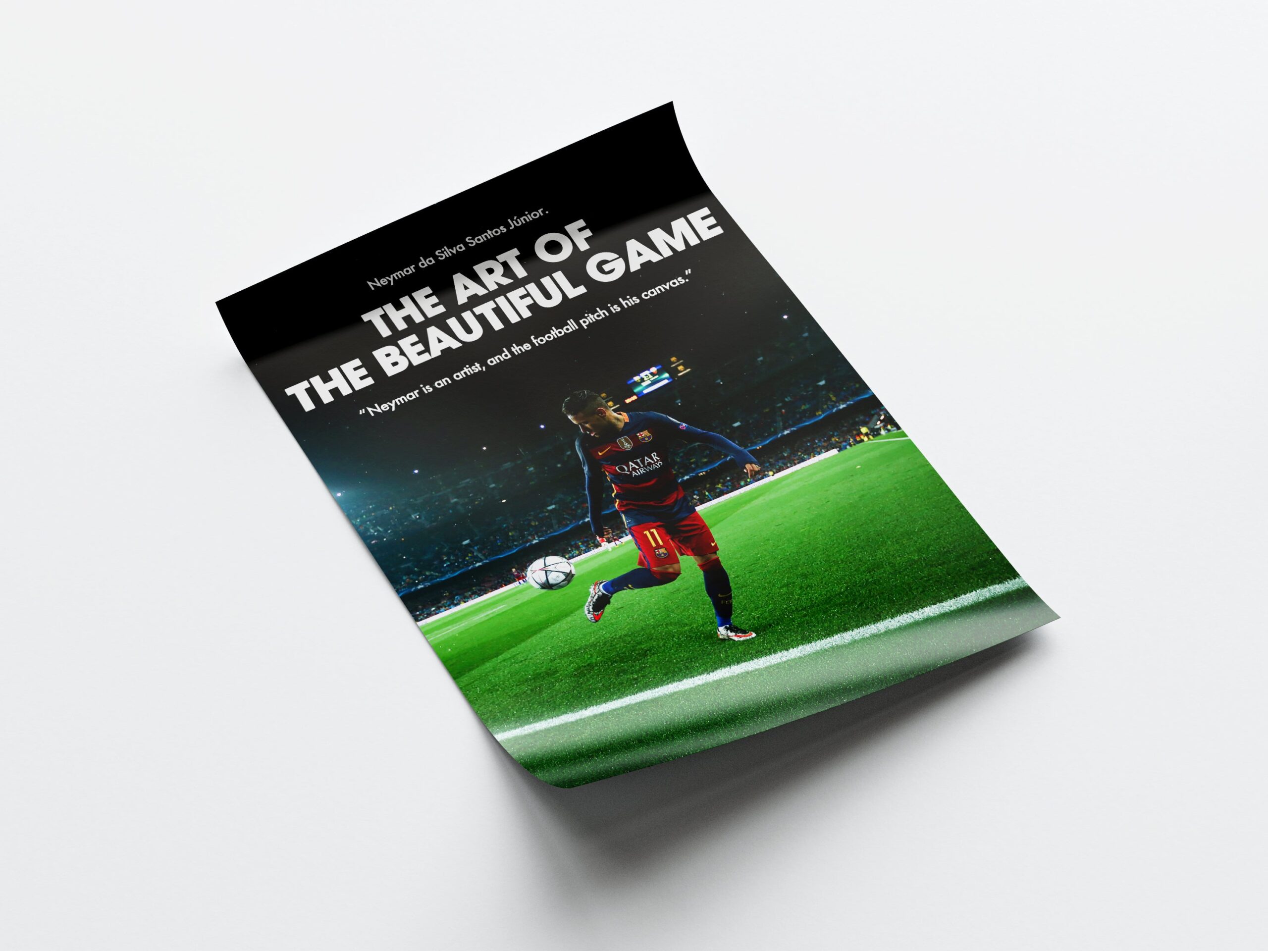 Neymar 'The Beautiful Game' Poster - Image 4