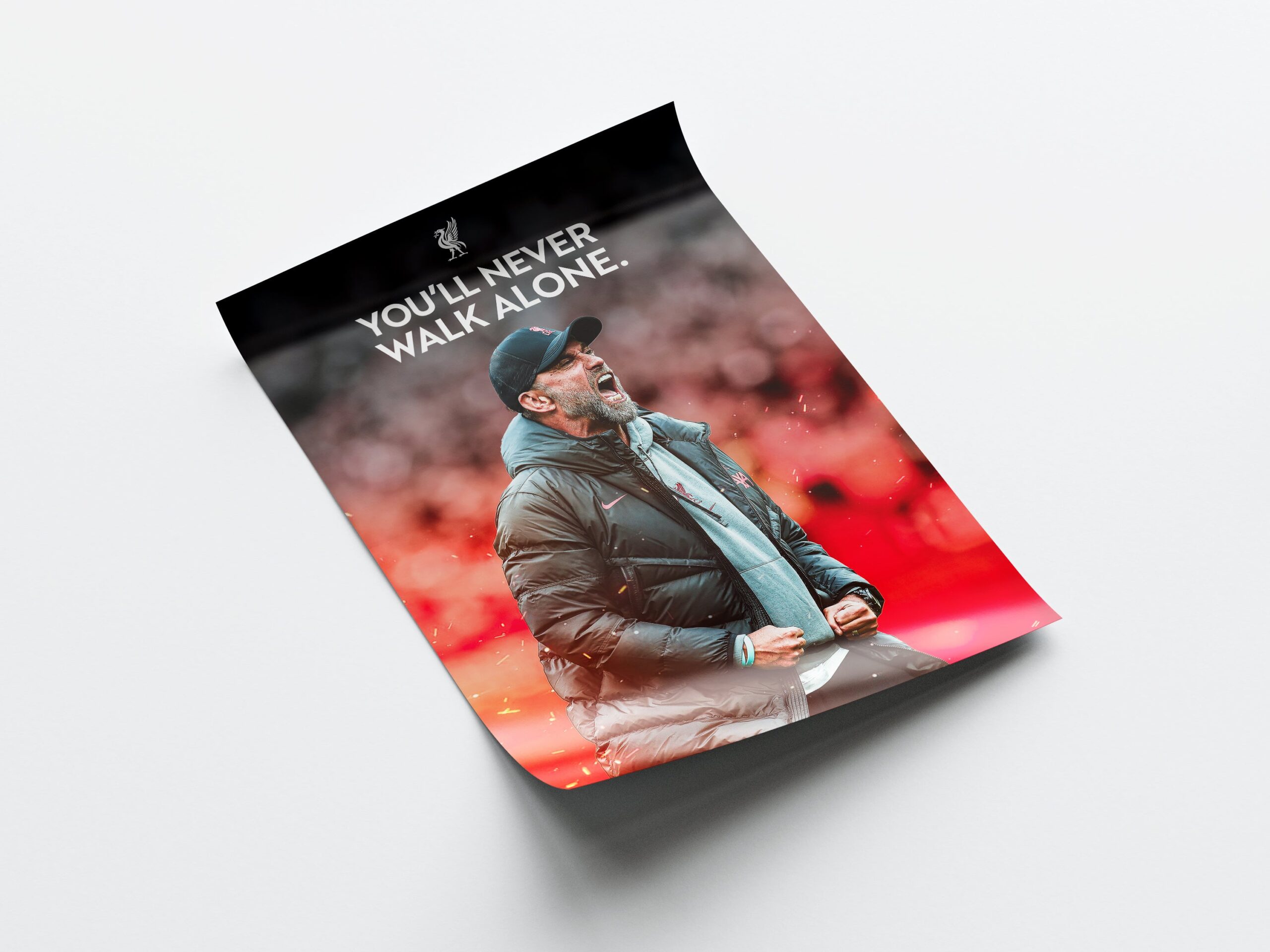 Jurgen Klopp 'YNWA' Poster - Image 4