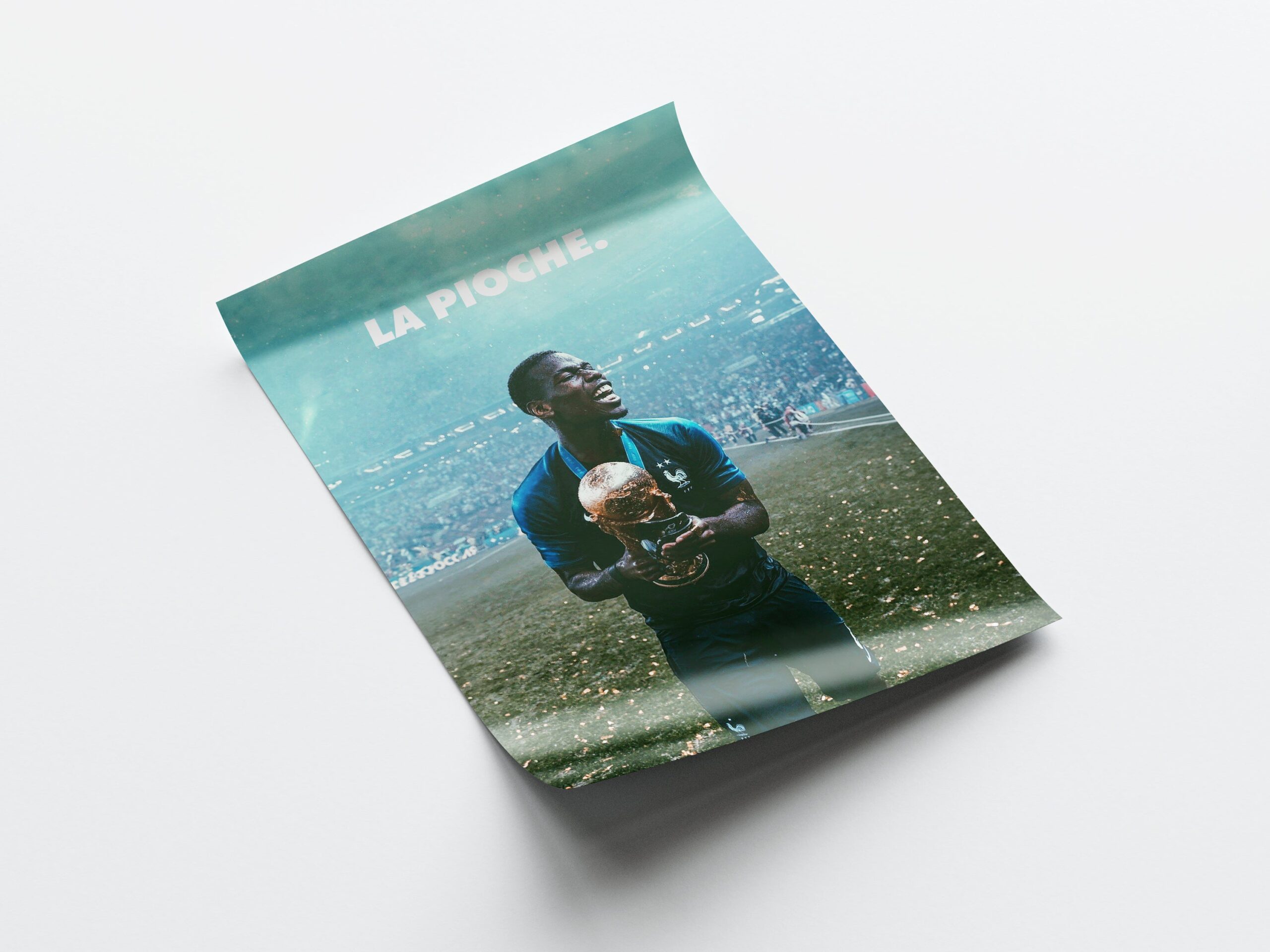 Paul Pogba 'La Pioche' Poster - Image 4