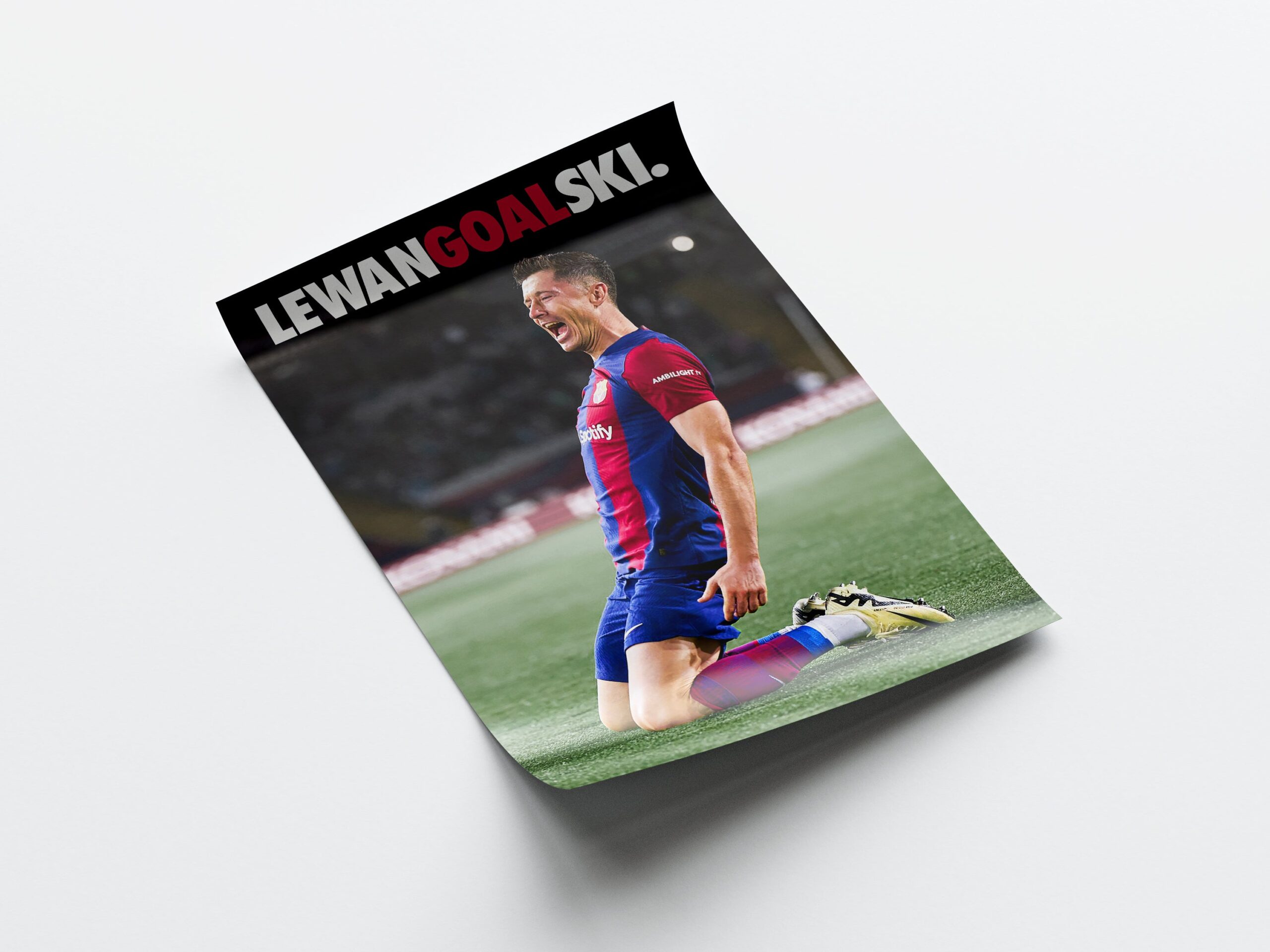 Robert Lewandowski 'Lewangoalski' Poster - Image 4